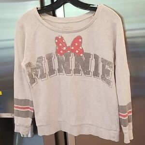 DISNEY Minnie Mouse #28 Long Sleeve Sports Jersey